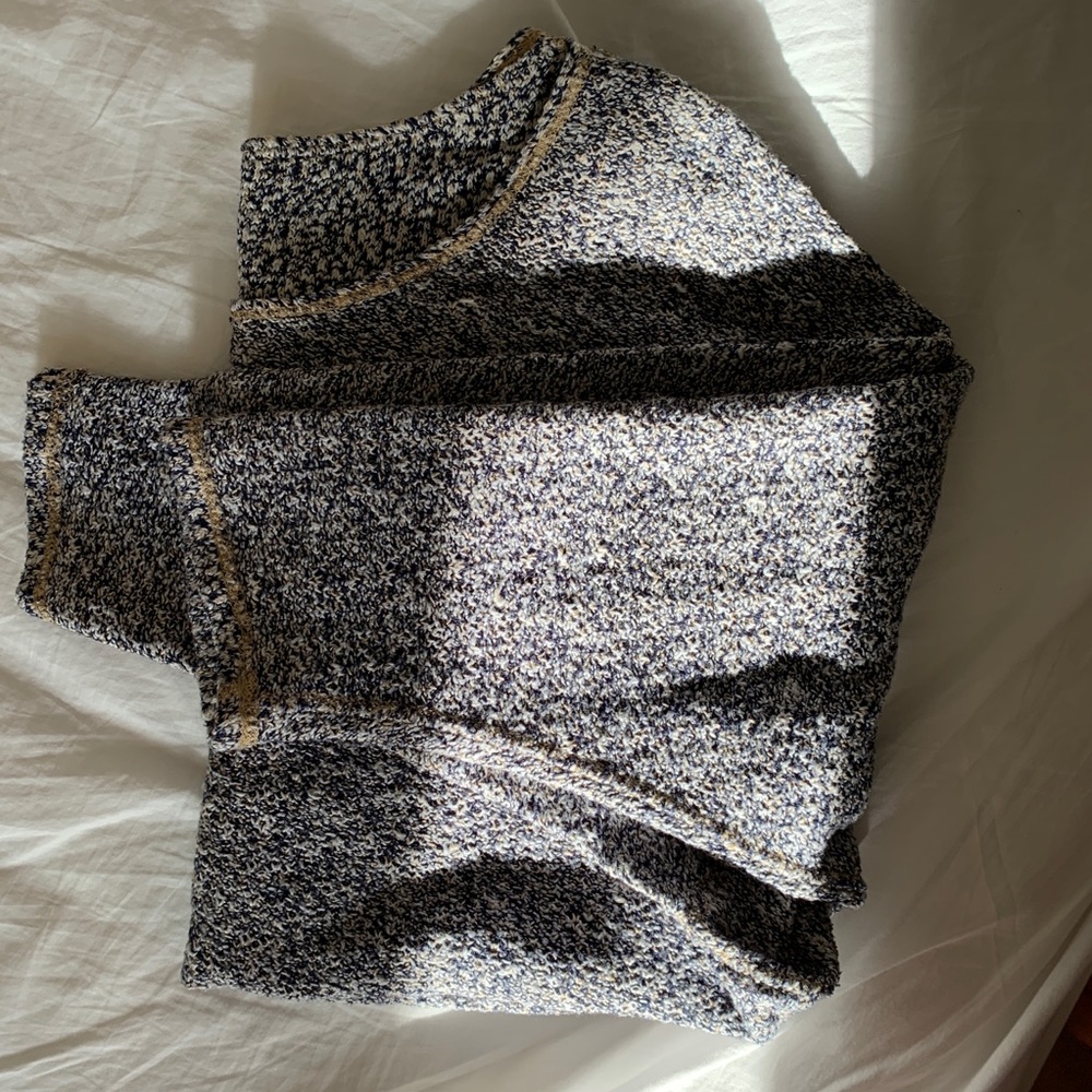 AMERICAN APPAREL Reversible Speckled Sweater